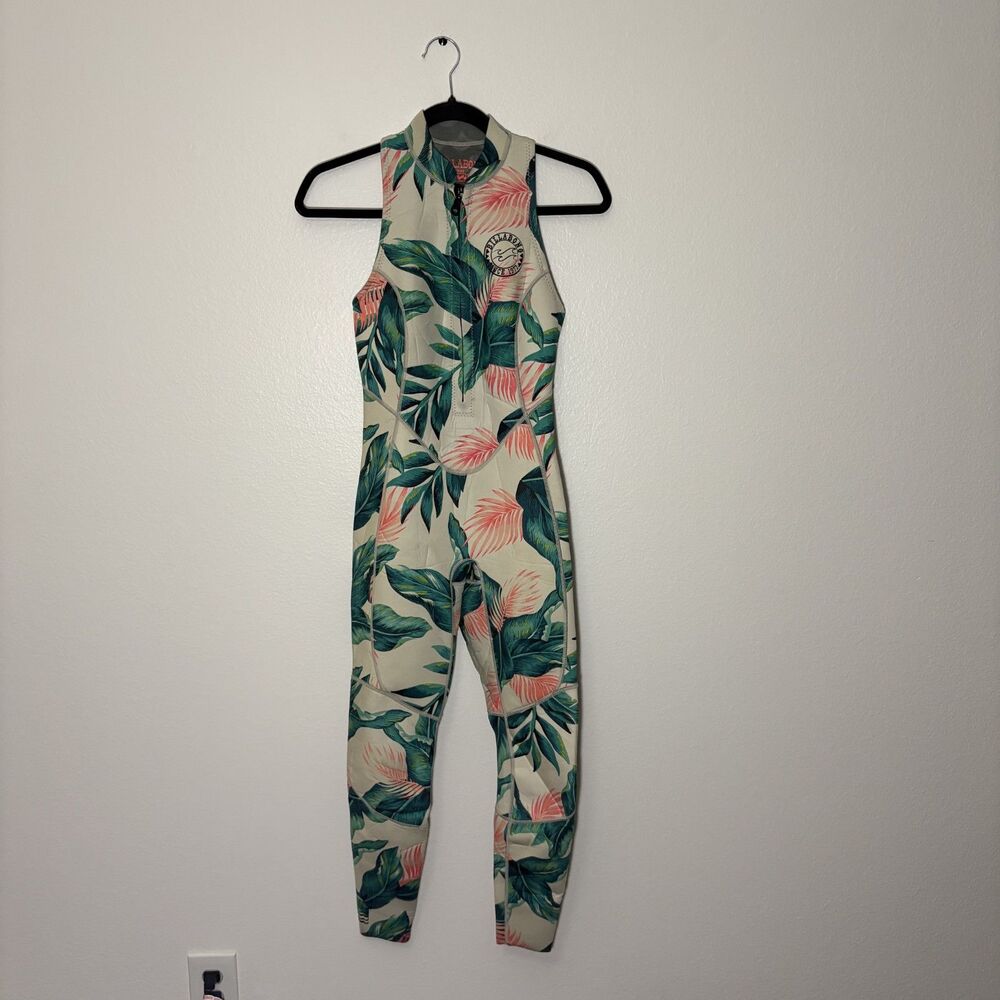 Billabong Surf Capsule Salty Jane Wet Surf Suit Sleeveless Long John 6